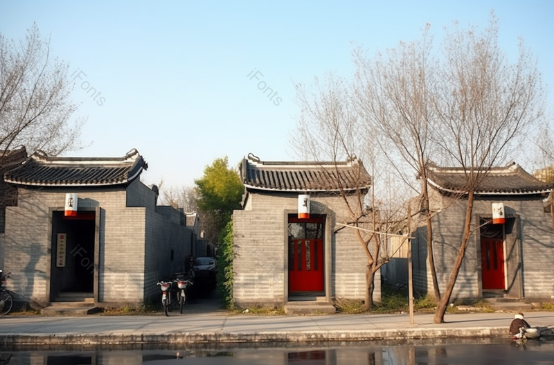 北京胡同老建筑摄影图,高清,摄影图,摄影图片,图片大全,摄影图免费下载